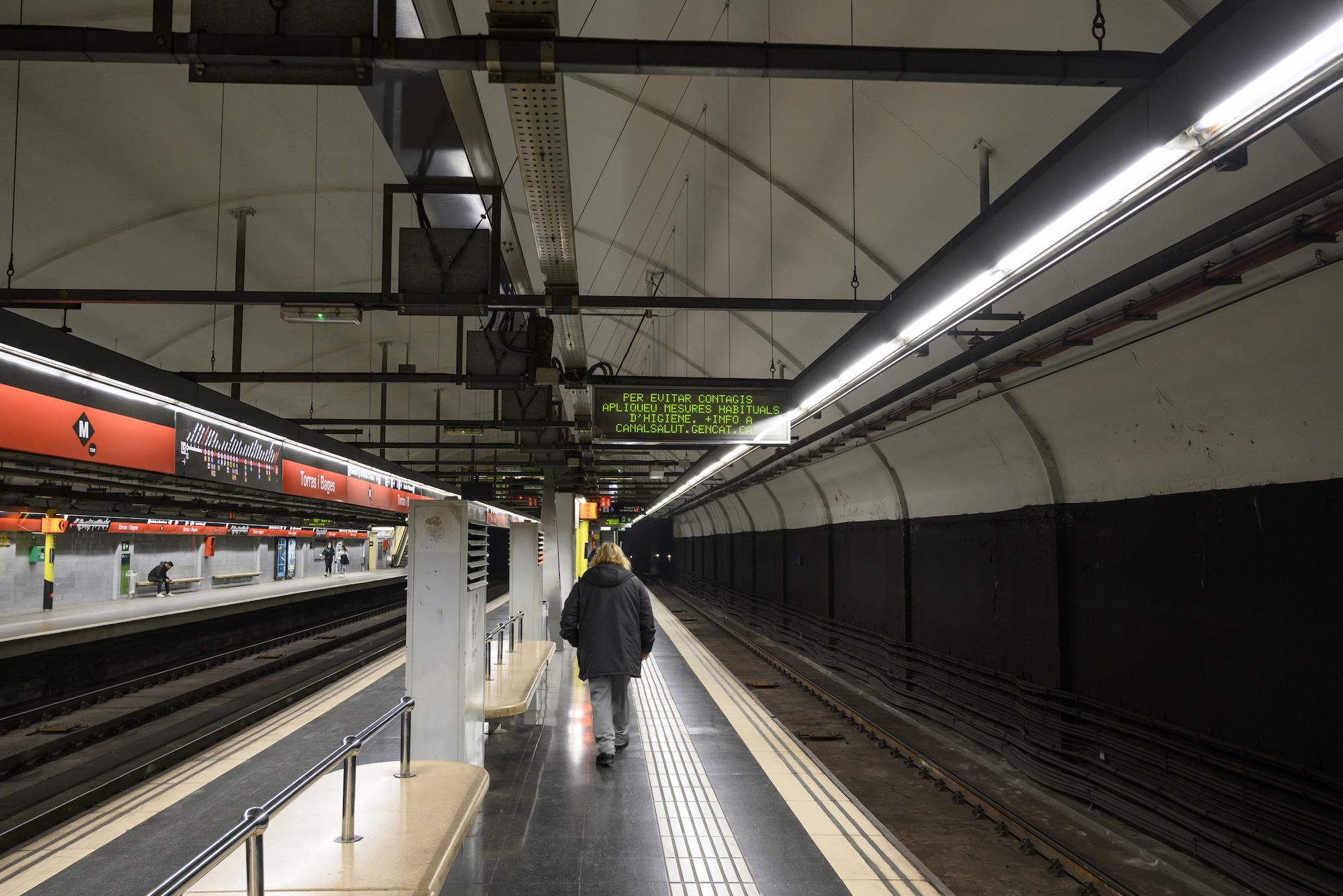 Metro Barcelona Covid